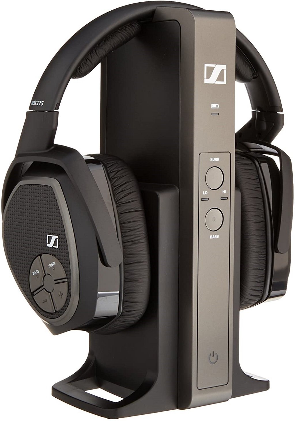 13. Best Budget Bass Headphones: Sennheiser RS 175 RF Wireless Headphone System at Amazon