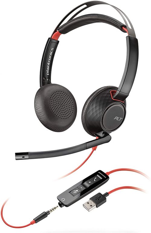 Poly Blackwire 5200 Series Corded USB Headset